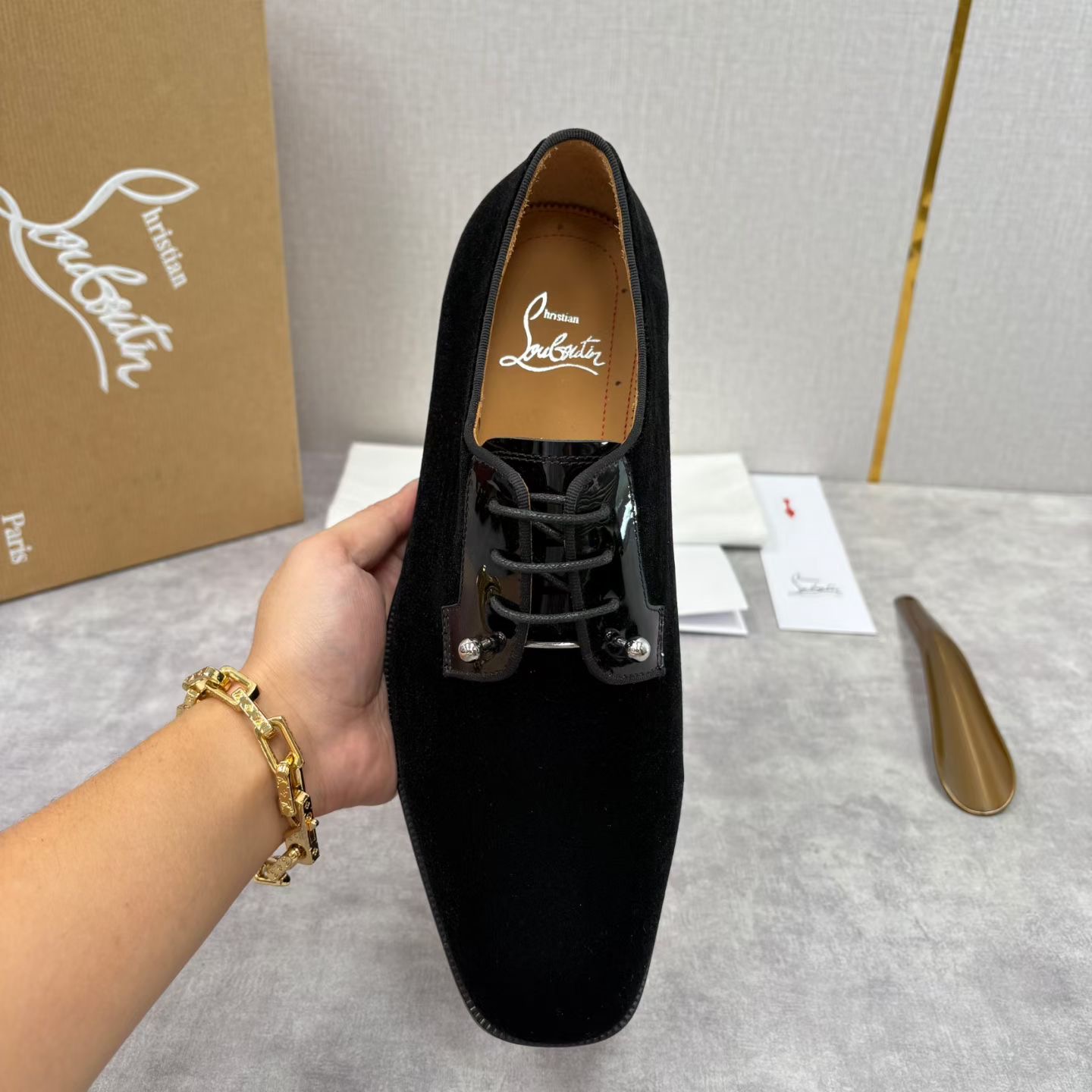 Cistian Louboutin shoe